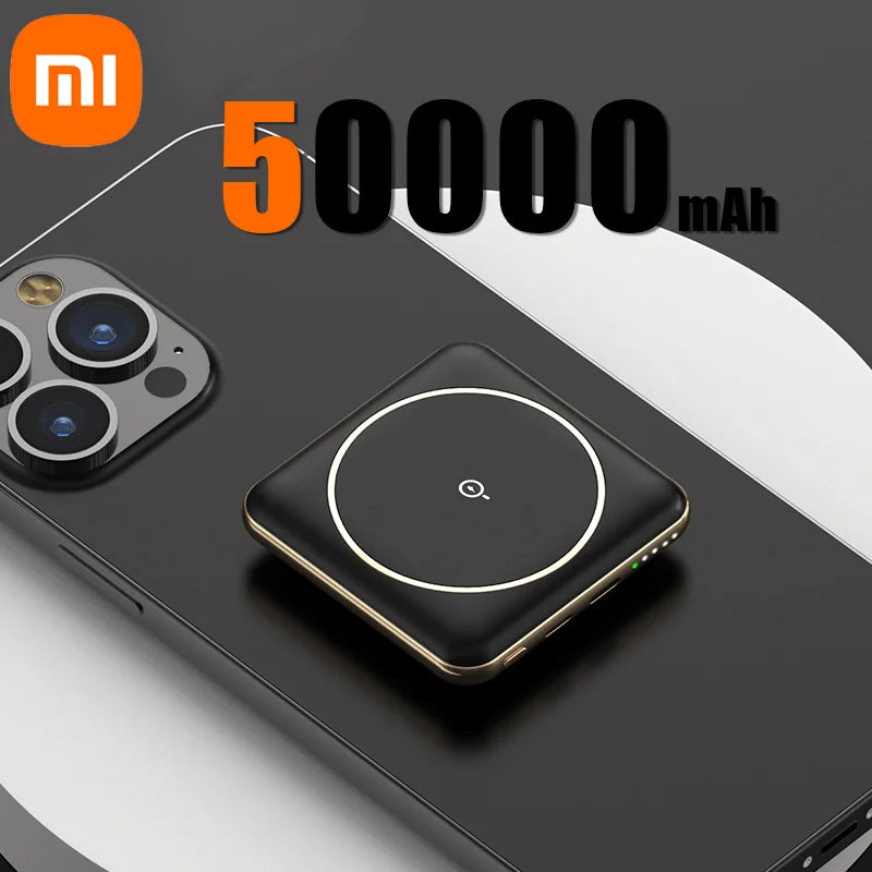 Xiaomi MagCharge 50000mAh - Mini Magnetic Wireless Power Bank